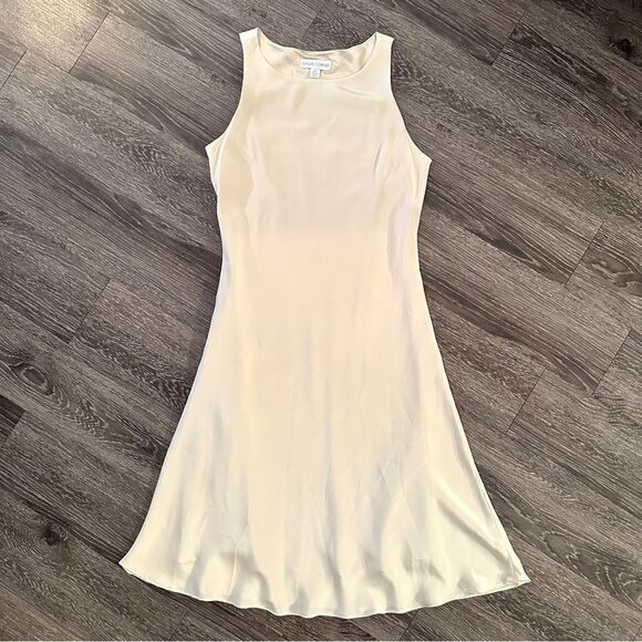 Casual Corner Vintage Silk Midi Dress - Picture 1 of 8